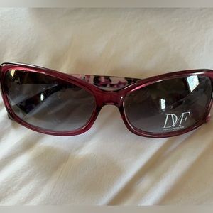 Diane Von Furstenberg sunglasses, brand new with case!